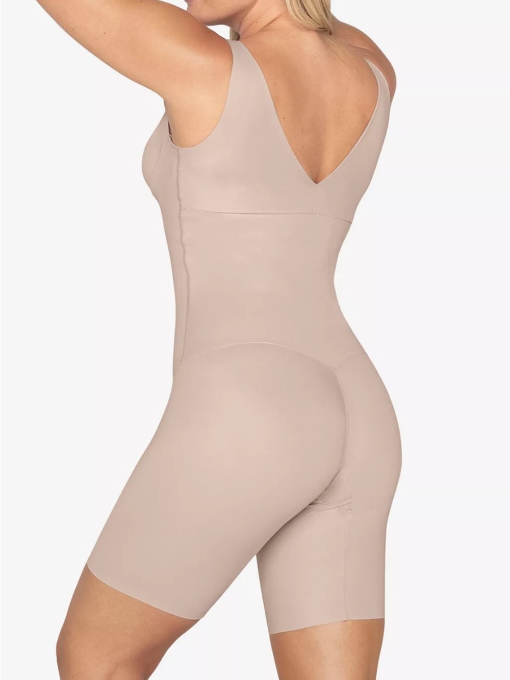 Leonisa Moderate Tummy-Control Smoothing Bodyshaper 018483 Seamless size M Nude